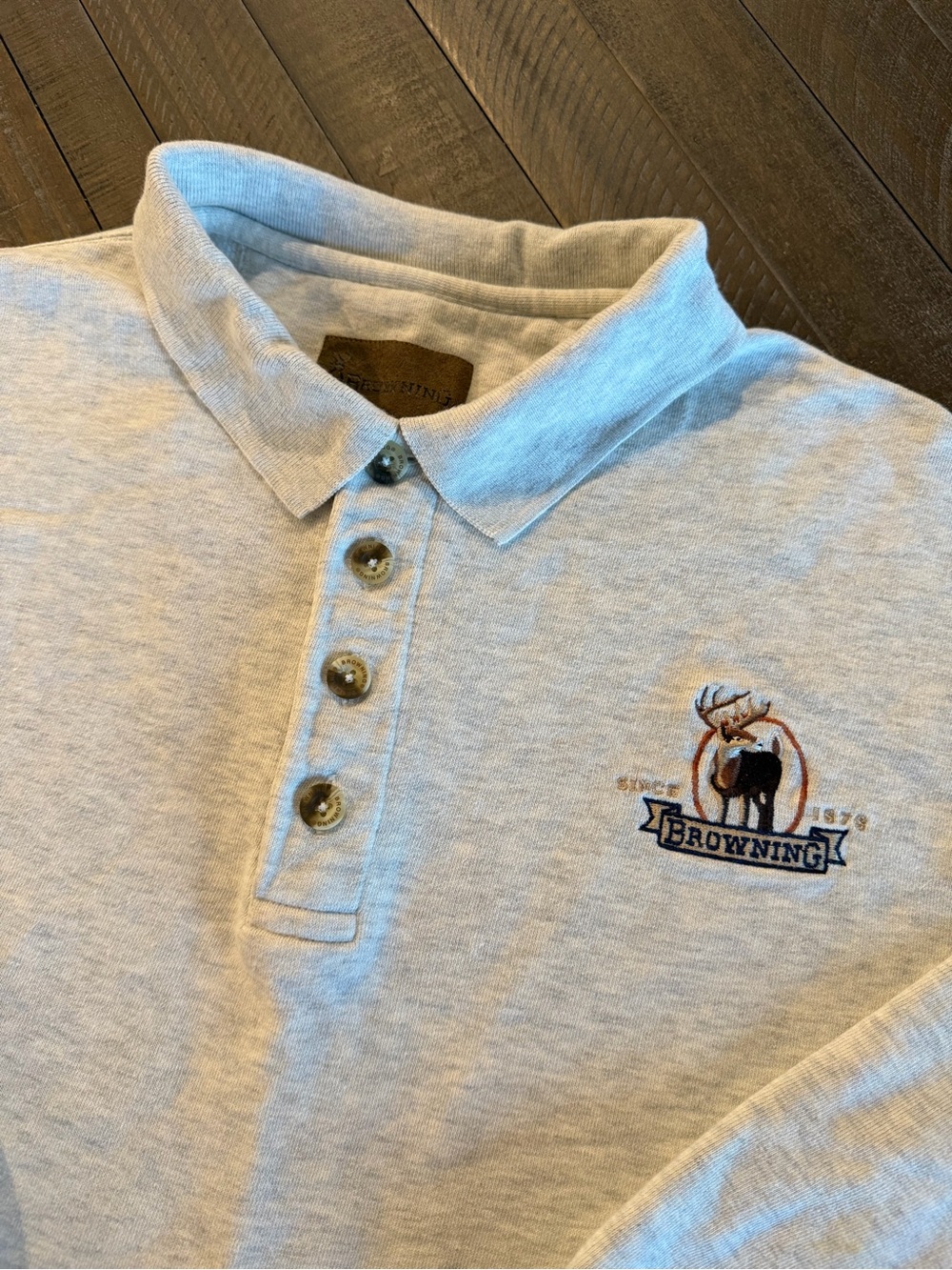Browning Heavyweight Long Sleeve Polo Men’s XL